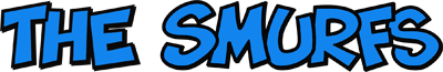 Smurfs logo for GameBoy